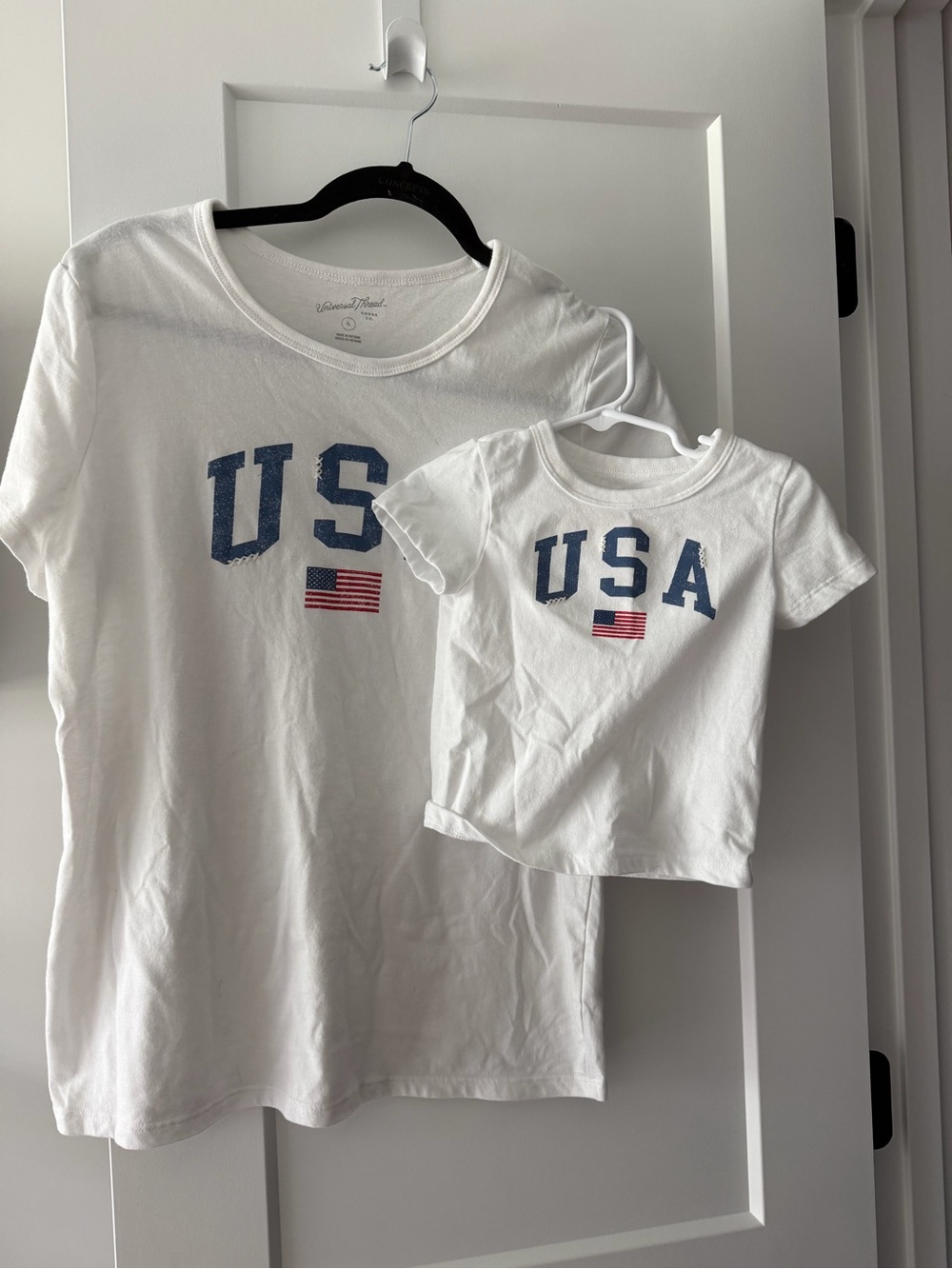 Mommy and me USA t shirt